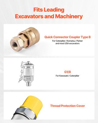 Kit Test di Pressione Idraulica Digitale 10000 PSI