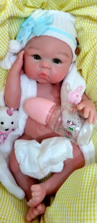 Bebé Reborn Silicona Completa