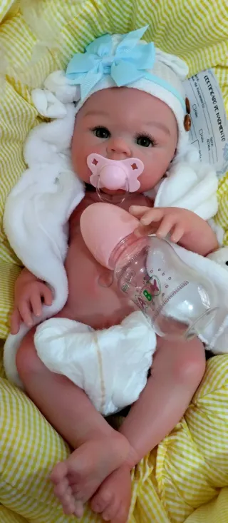 Bebé Reborn Silicona Completa
