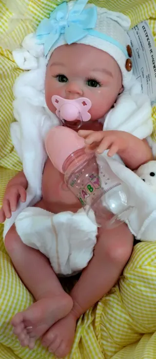 Bebé Reborn Silicona Completa