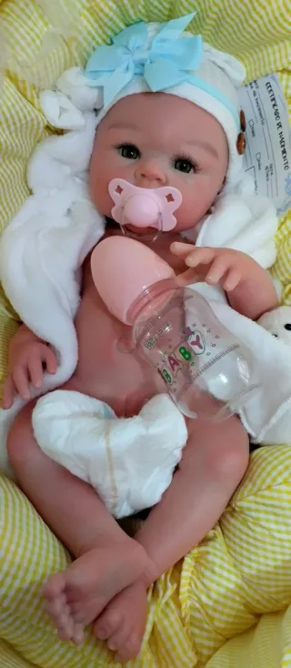 Bebé Reborn Silicona Completa