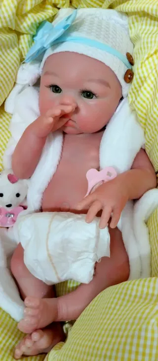 Bebé Reborn Silicona Completa