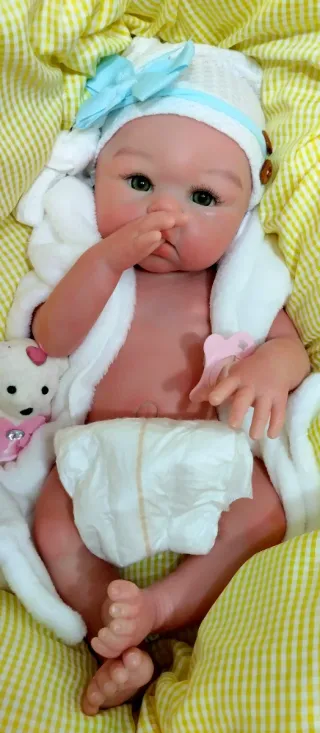 Bebé Reborn Silicona Completa