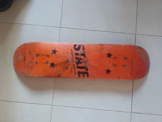 Tabla de skate naranja