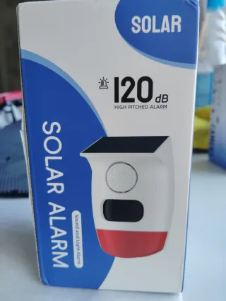 Alarma Solar con Sensor de Movimiento