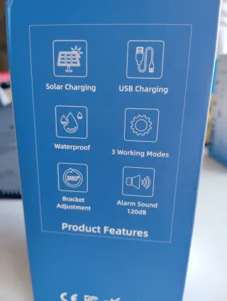 Alarma Solar con Sensor de Movimiento