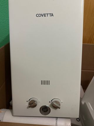 Calentador de agua a gas natural COVETTA