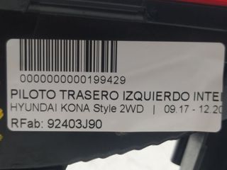 HYUNDAI KONA Style 2WD PILOTO TRASERO IZQUIERDO INTERIOR