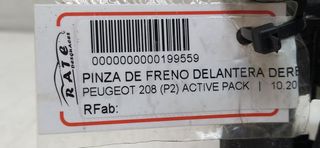 PEUGEOT 208 (P2) ACTIVE PACK PINZA DE FRENO DELANTERA DERECHA
