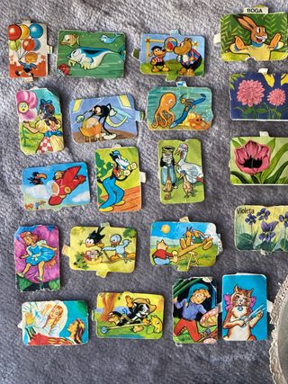 Cromos antiguos variados