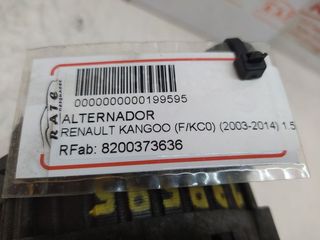 RENAULT KANGOO (F/KC0) 1.5 dCi Diesel ALTERNADOR