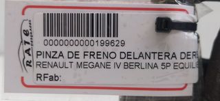 RENAULT MEGANE IV BERLINA 5P EQUILIBRE PINZA DE FRENO DELANTERA DERECHA