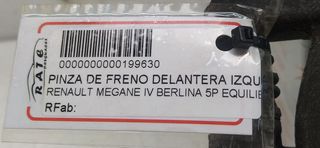 RENAULT MEGANE IV BERLINA 5P EQUILIBRE PINZA DE FRENO DELANTERA IZQUIERDA