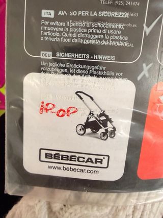 Carro y capazo Bebecar IPop