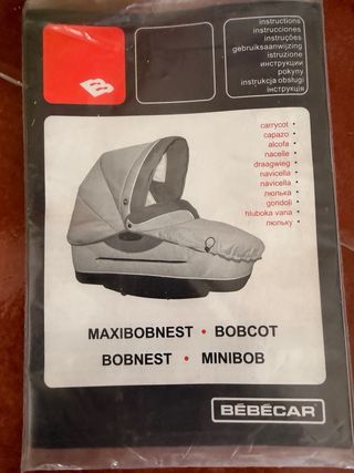 Carro y capazo Bebecar IPop