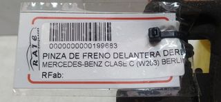 MERCEDES-BENZ CLASE C (W203) BERLINA 320 (203.064) PINZA DE FRENO DELANTERA DERECHA