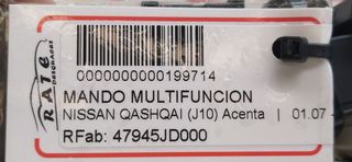 NISSAN QASHQAI (J10) Acenta MANDO MULTIFUNCION