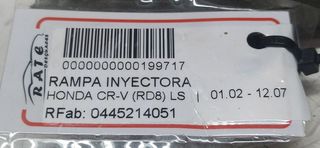 HONDA CR-V (RD8) LS RAMPA INYECTORA