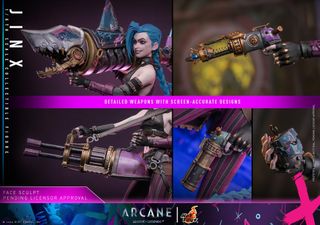 Hot Toys 1/6 TMS137 Jinx Arcane League of Legends