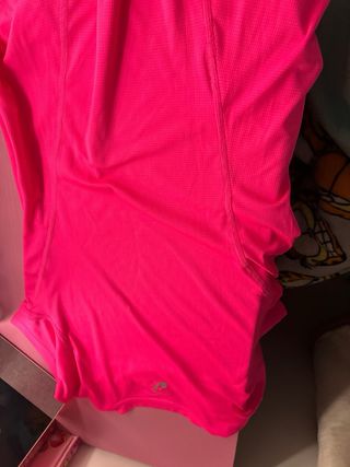 Camiseta Asics Rosa Talla XS