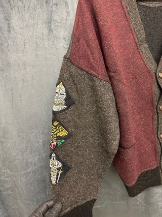 Cardigan vintage uomo taglia 50