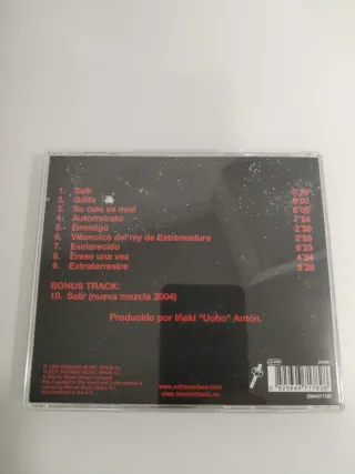 EXTREMODURO, Canciones Prohibidas, CD