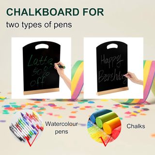 Pizarra A3 con base de madera