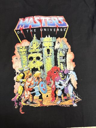 Camiseta Masters of the Universe Negra