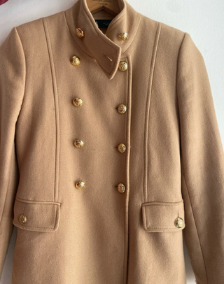 Cappotto Zara Beige Doppiopetto