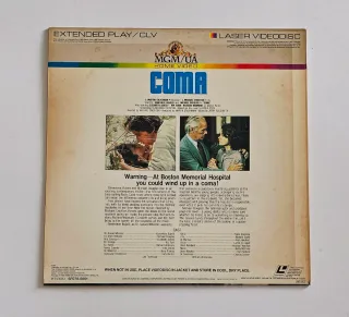 Laserdisc COMA. Edición Japonesa