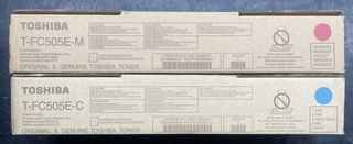 Toner ORIGINALE Toshiba T-FC505E-M T-FC505E-C