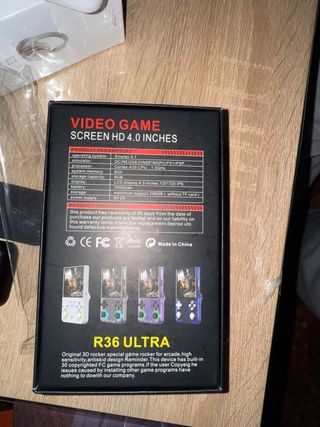 Consola R36 ULTRA Videojuegos WiFi HD