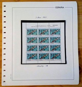 Lote 8 Minipliegos Sellos 1991, 1992 y 2001