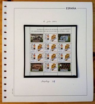 Lote 8 Minipliegos Sellos 1991, 1992 y 2001