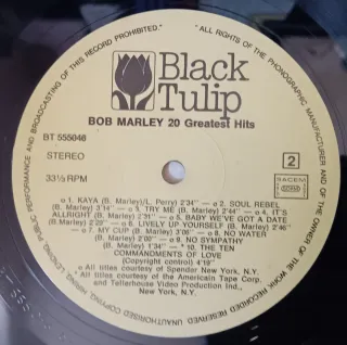 Bob Marley & The Wailers - 20 Greatest Hits