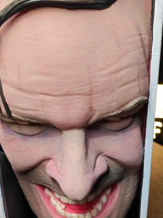 Sujetalibros pintado a mano de Jack Nicholson