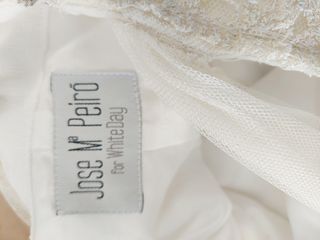 Vestido de Novia José M. Peiró Encaje y Sedas