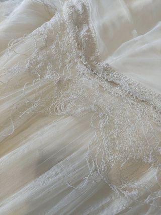 Vestido de Novia José M. Peiró Encaje y Sedas