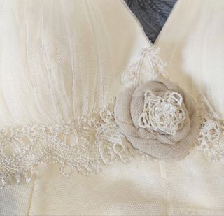 Vestido de Novia José M. Peiró Encaje y Sedas