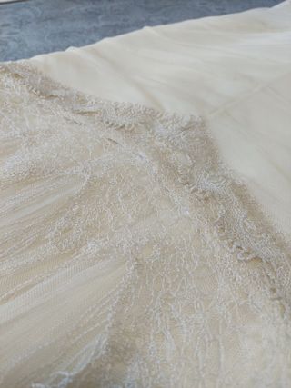 Vestido de Novia José M. Peiró Encaje y Sedas