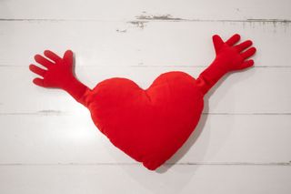 Cojín Corazón Rojo Ikea