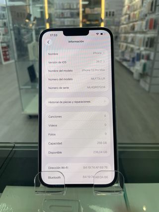 iPhone 13 Pro Max 256GB Blanco