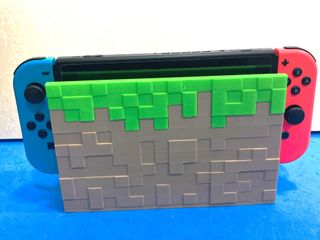 Base Nintendo Switch Estilo Minecraft