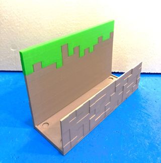 Base Nintendo Switch Estilo Minecraft