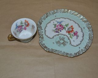 Set Tazzina e Piattino Porcellana di Couleuvre