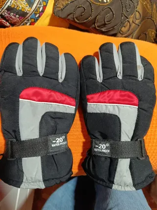 Guantes Moto Mujer Negro y Gris tallaS
