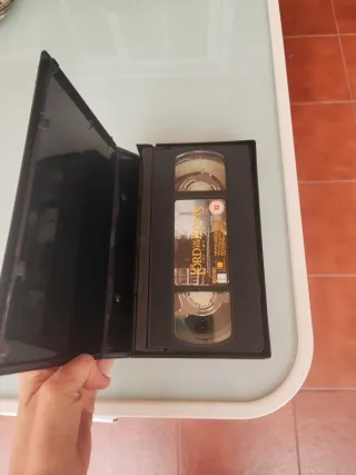 Película VHS El Señor de los Anillos