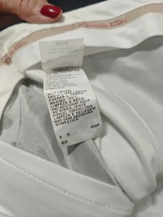 Traje Emidio Tucci Talla 60 Azul Marino