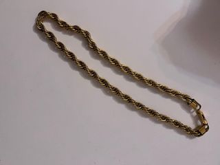 Cadena Cordon Dorado Acero