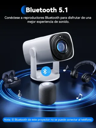 Mini Proyector SOOMFON SK1 Portátil Blanco
